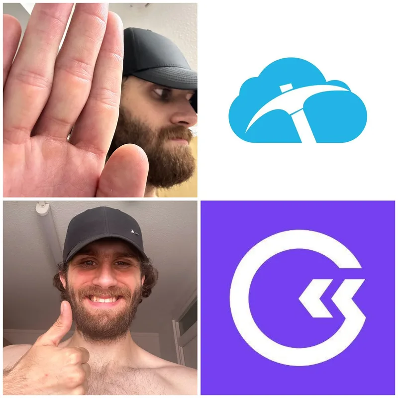 GoMining vs cloud mining breakdown graphic